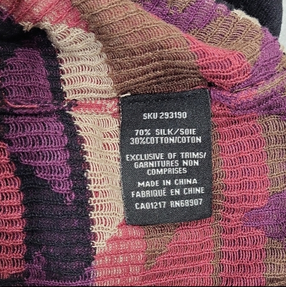 Splendid Silk Blend Halter Top in Aztek Print - Picture 7 of 8